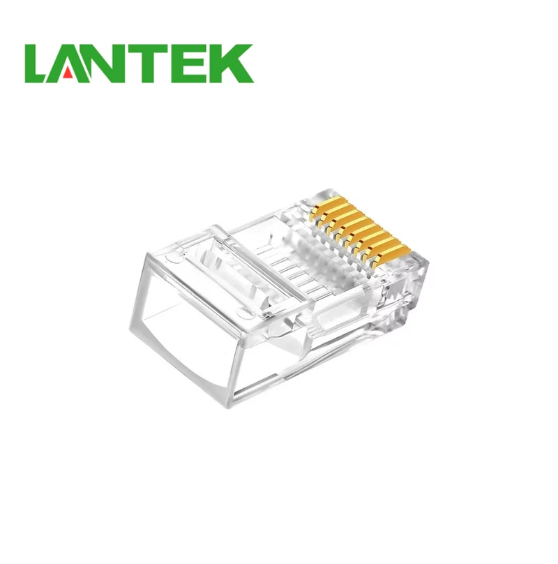 Terminal RJ45 plug CAT5 y CAT6 PAQUETE 100 UNIDADES LTK-C6T100 Marca: Lantek