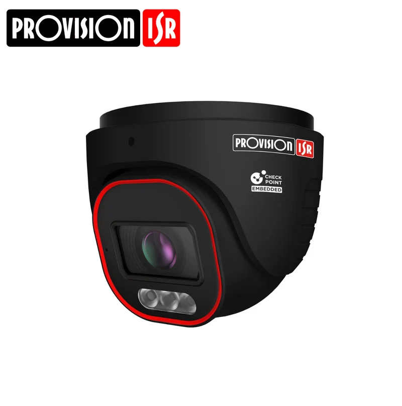 Cámara domo/torreta con lente MVF de 8 MP con LED híbrido y análisis DDA1 DH-380IPSN-MVF Marca: Provision
