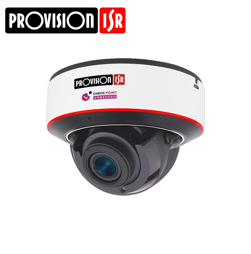 Camara domo con lente MVF de 8 MP con LED IR y análisis DDA2 DAI-380IPEN-MVF-V5 Marca: Provision