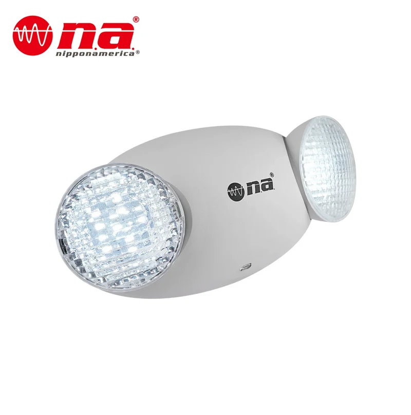 Lampara de emergencia LED 0,2W con reflectores 2,4W 120/277V AC60 HZ AT-8536UL Marca: Nippon America
