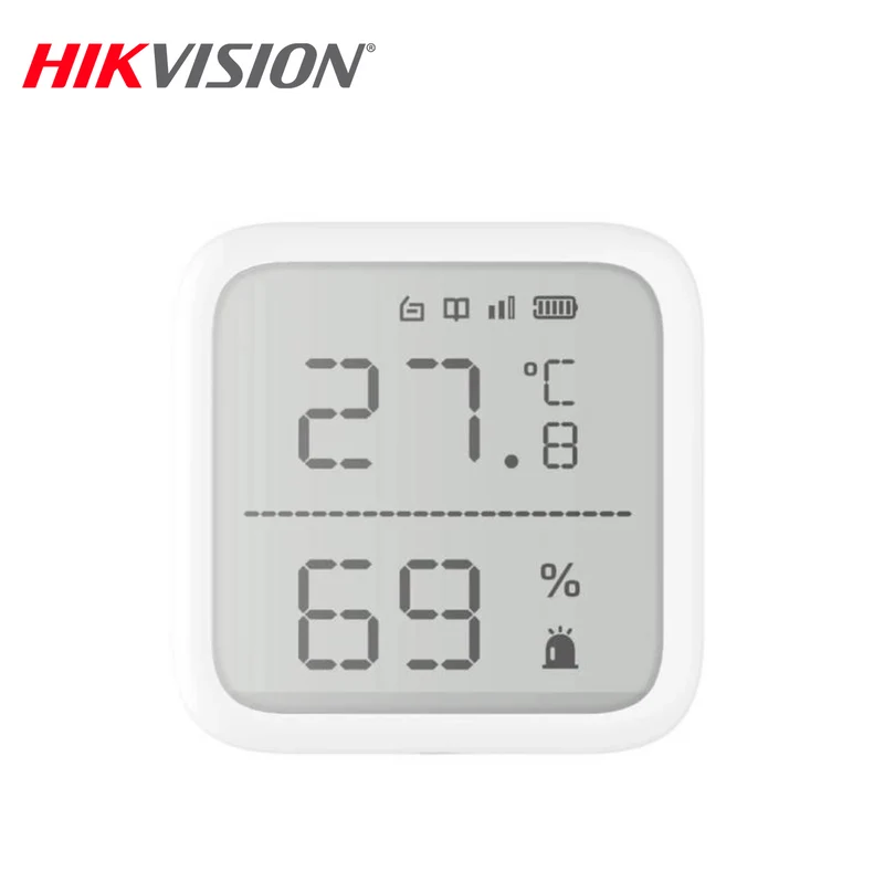 DETECTOR DE TEMPERATURA INALAMBRICO PARA AX PRO DS-PDTPH-E-WB Marca: Hikvision