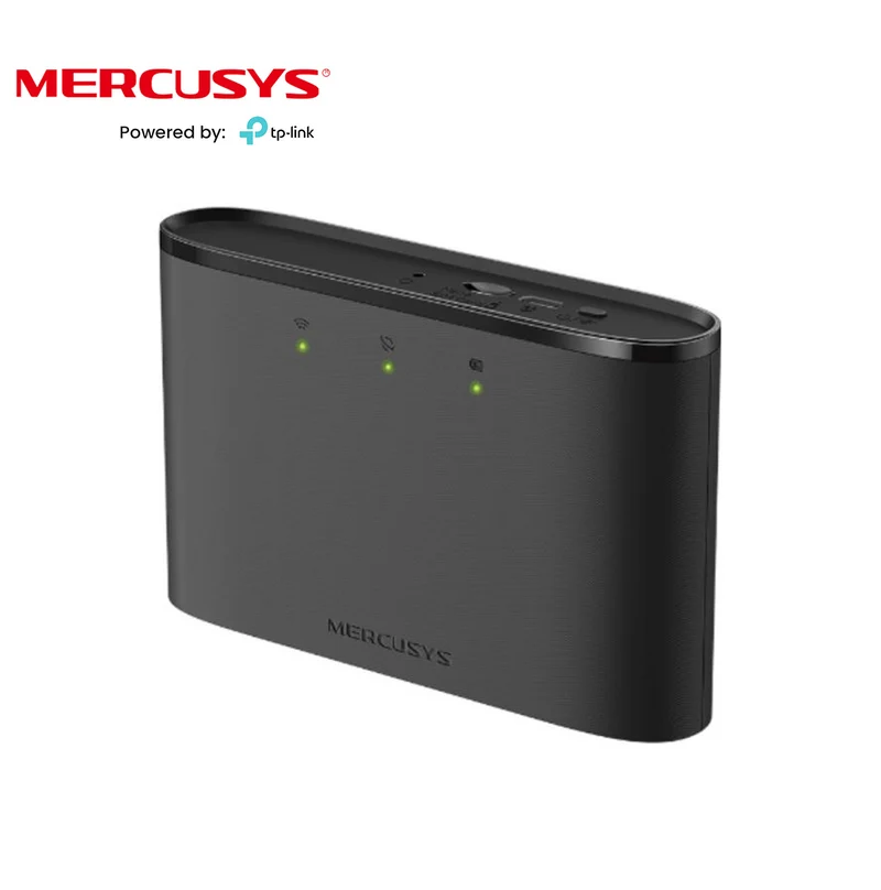 ROUTER PORTÁTIL MERCUSYS MT110 4G 2.4GHZ 150 MBPS HASTA 10 USUARIOS PUERTOS USB NEGRO Mt110 Marca: Mercusys