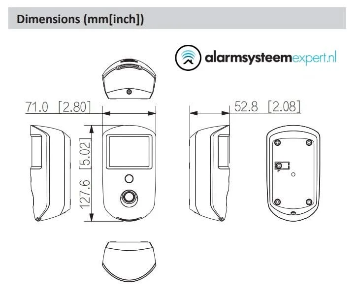 Dahua Airshield DHI-ARD1731-W2, cámara inalámbrica con sensor PIR