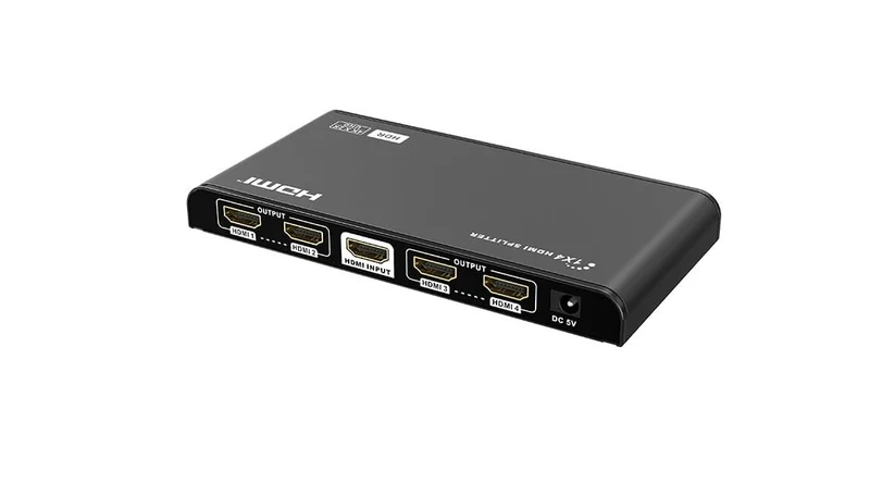 Alarma Total Divisor HDMI de 4 salidas, 4K 60 Hz UHD
