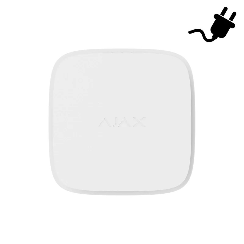 Ajax Systems FireProtect 2 AC (monóxido de carbono) Alimentación de red Blanco