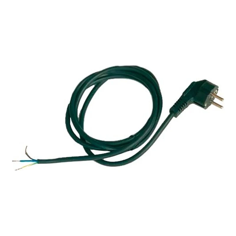 Clavija Inyectada 2m – Cable con Enchufe Macho Precableado de 2 Metros para Equipos de Cultivo