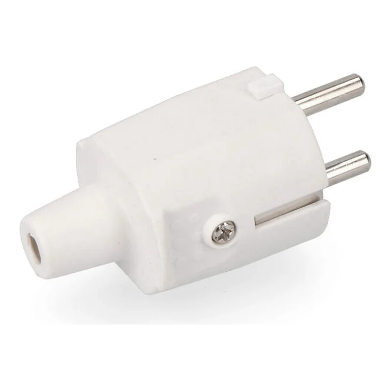 Clavija Macho Enchufe Schuko – Conector Macho de Repuesto para Cables Eléctricos en Cultivo Indoor