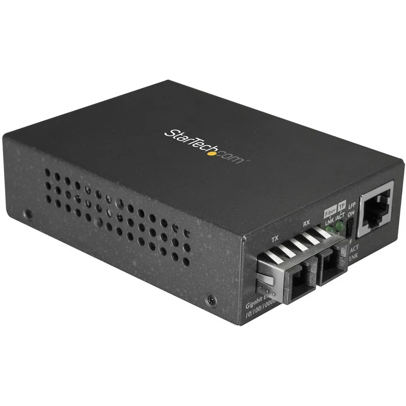 Convertidor de Medios StarTech.com StarTech Single-Mode (SM) SC Fiber Media Converter