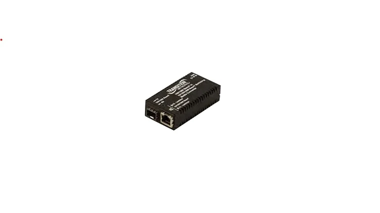 Convertidor de Medios Lantronix Transition Networks Mini 10/100/1000Base-T Bridging Media Converter