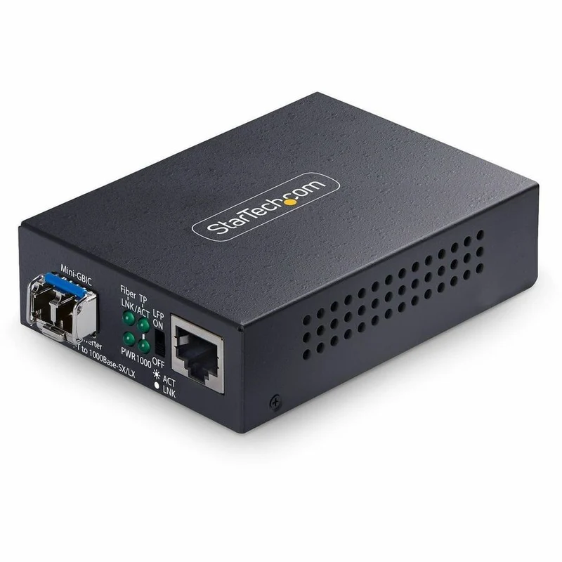Convertidor de Medios StarTech.com StarTech Single-Mode (SM) LC Fiber Media Converter, MCM1110SMLC40