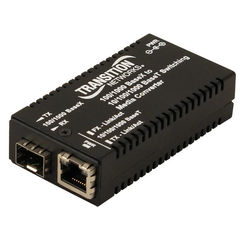 Convertidor de Medios Lantronix M/GE-PSW Series, M/GE-PSW-SFP-01-NA