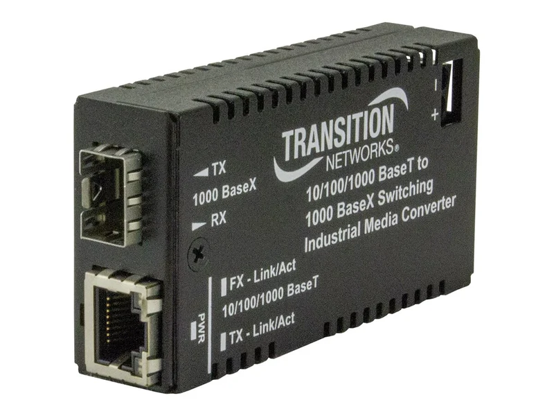 Convertidor de Medios Lantronix M/GE-ISW Series, M/GE-ISW-SFP-01
