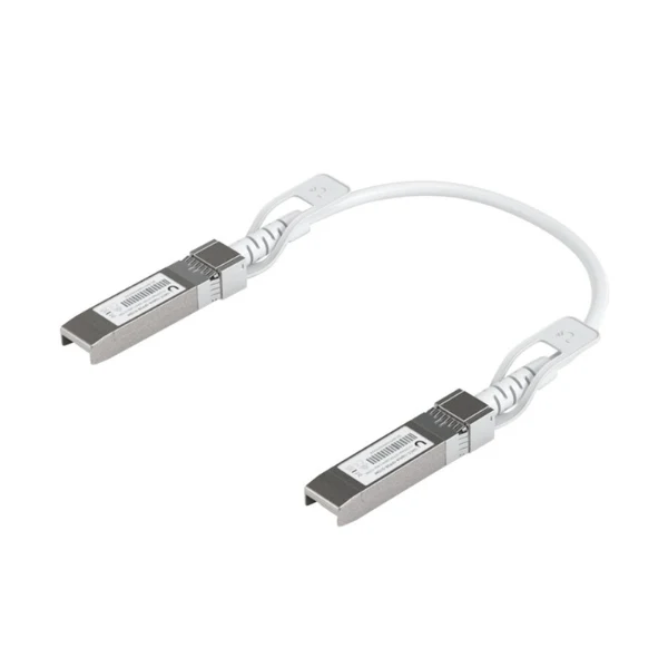 Accesorios Ubiquiti 0.15 m (5.90 in.) 10/25 Gbps SFP28 Uplink Cable 10-Pack Blanco