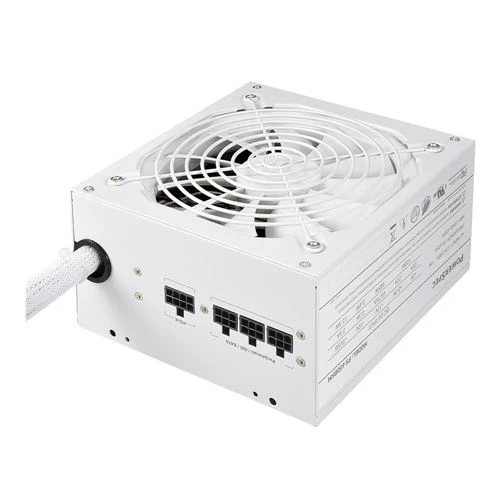 Fuente de Poder PowerSpec 650W 80 Plus Bronze ATX Semi Modular Blanca