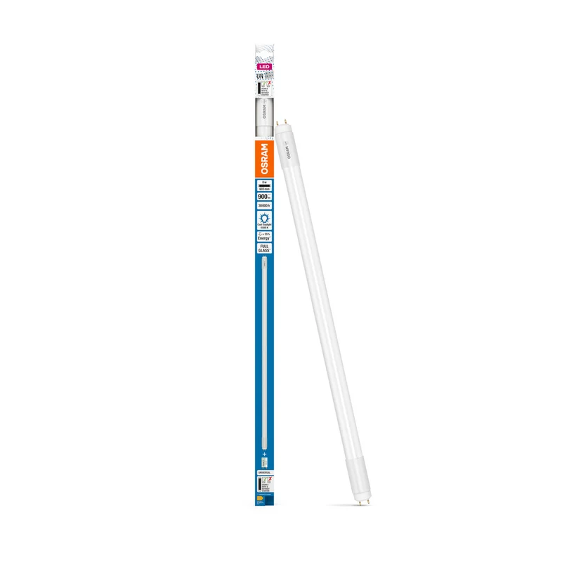 Tubo LED OSRAM TUBO T8 UNIVERSAL 60cm 8W 865, 900 lm, 6500 K, Luz diurna fría