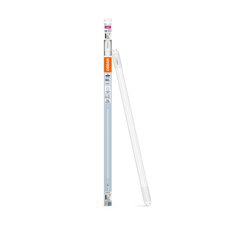 Tubo LED OSRAM TUBO T8 UNIVERSAL 60cm 8W 840, 900 lm, 4000 K, Blanco Frío