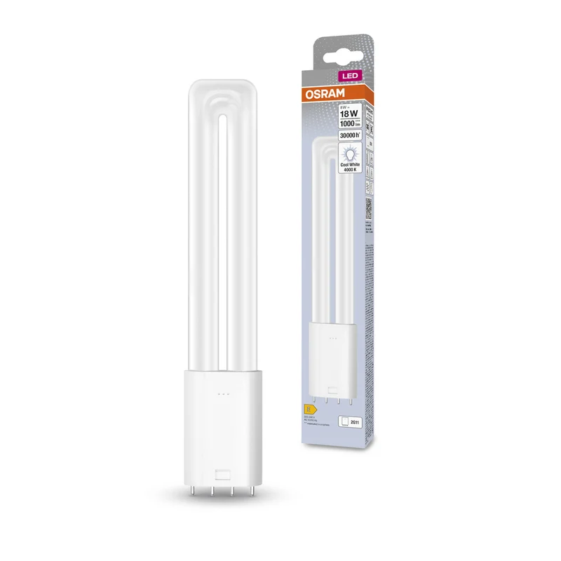 Lámpara LED OSRAM DULUX LED L HF & AC MAINS 8W 840 2G11, 1000 lm, 4000 K, blanco frío