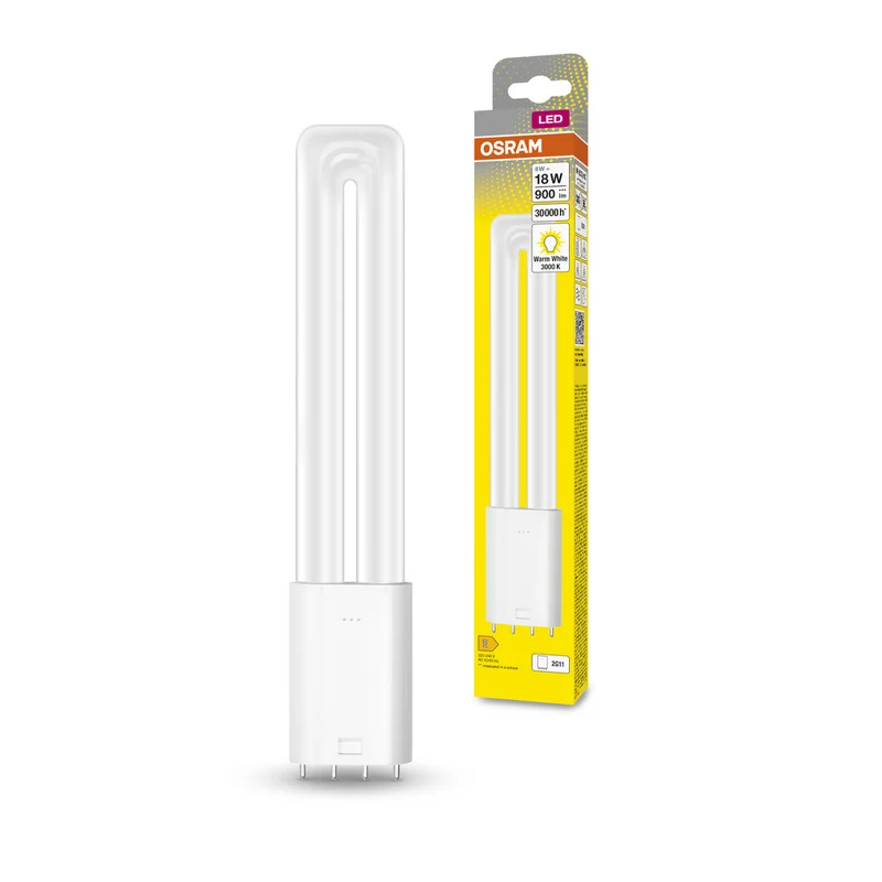 Lámpara LED OSRAM DULUX LED L HF y CA 8W 830 2G11, 900 lm, 3000 K, blanco cálido