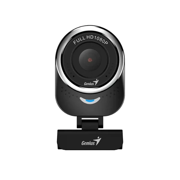 Webcam Genius QCAM 6000 - HD 1080P - USB - Enfoque Fijo - Negro