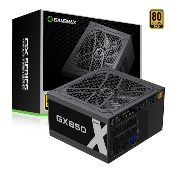 Fuente de Poder GameMax GX-850 - 850W - 80 PLUS Gold - Modular