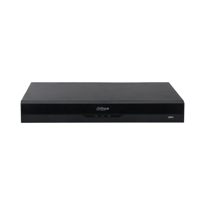 Dahua NVR4208-8P-EI, 8 puertos PoE, sin almacenamiento, compatible con 8 cámaras IP
