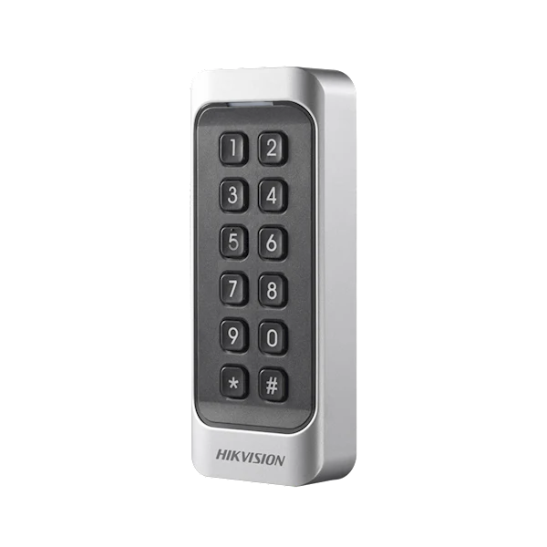 Lector de tarjetas Hikvision DS-K1107AMK MiFare + teclado numérico