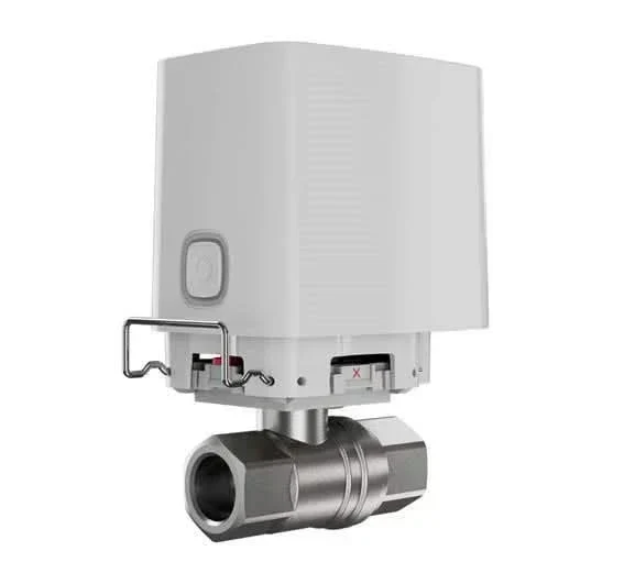 Válvula de cierre Ajax Systems WaterStop con conexión de 3/4", color blanco