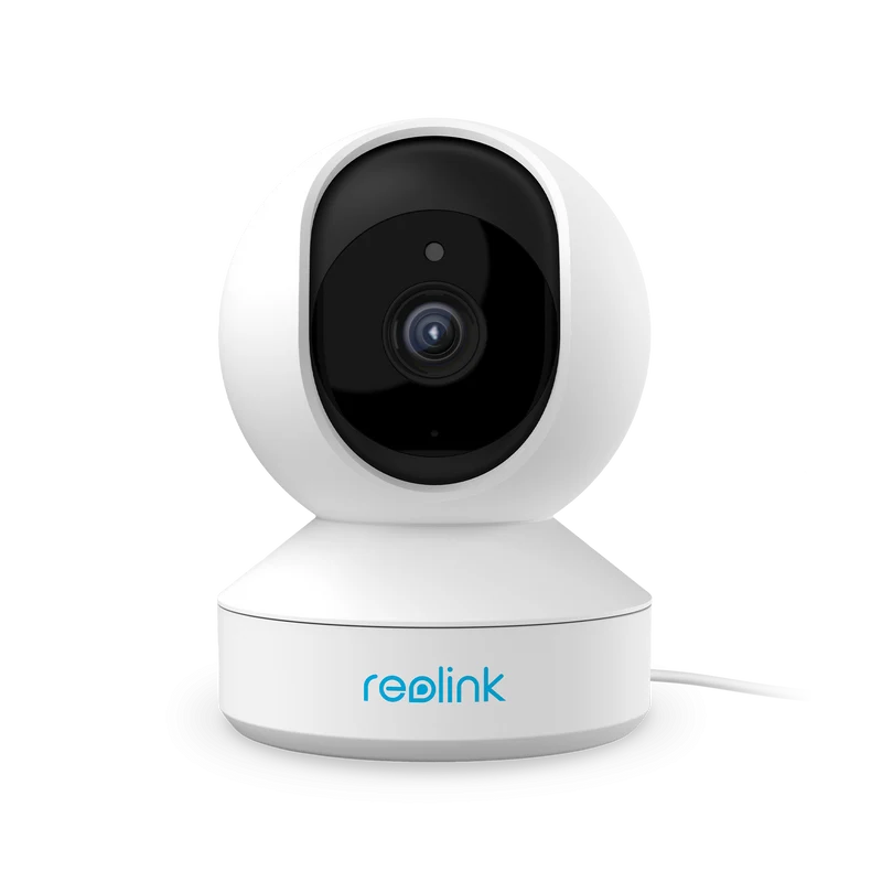 Reolink E330 Blanca, cámara WiFi de doble banda con función de giro e inclinación (Pan&Tilt) de 5 MP para interiores con detección inteligente