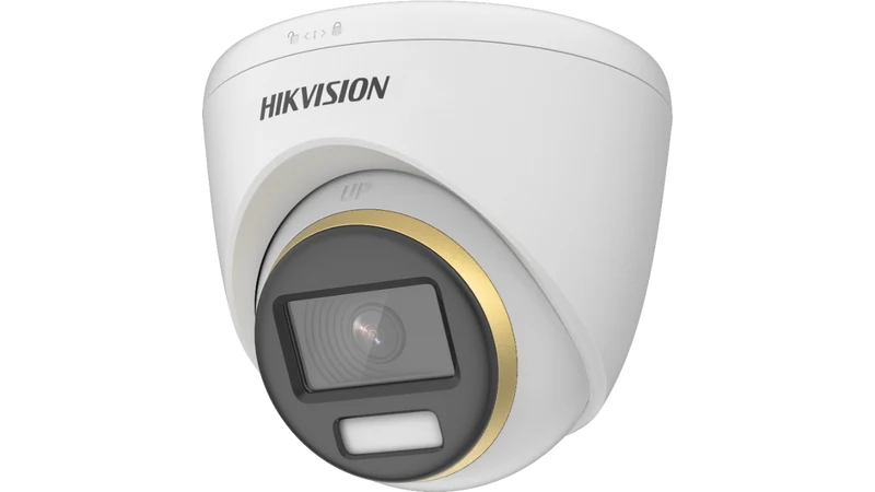 Cámara Hikvision DS-2CE72UF3T-E Colorvu TurboHD Coax-PoC 4K, imagen a todo color.