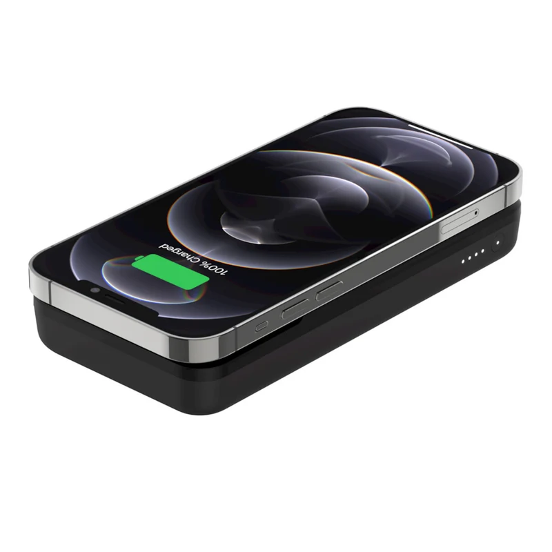 Cargador magnético inalámbrico y portátil de Belkin - Negro