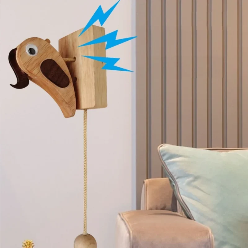Handcrafted Woodpecker Creative Doorbell