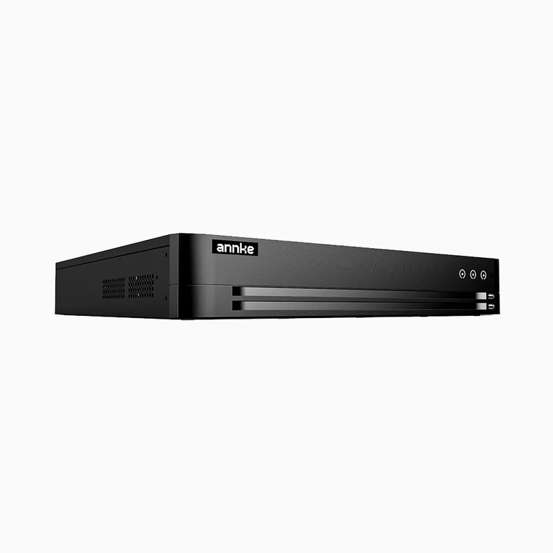 ANNKE NNR3212 Grabador de Vídeo en Red (NVR) de 32 Canales y 12MP, sin Puertos PoE, H.265+ NVR con Detección de Movimiento por IA, Compatible con Cámaras IP PoE ANNKE de 12MP/8MP/5MP/4MP para Vigilancia en el Hogar y Negocios