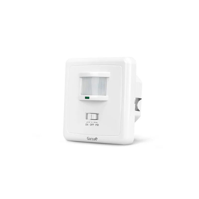 Detector De Movimiento Infrarrojo De Pared Empotrable 160º