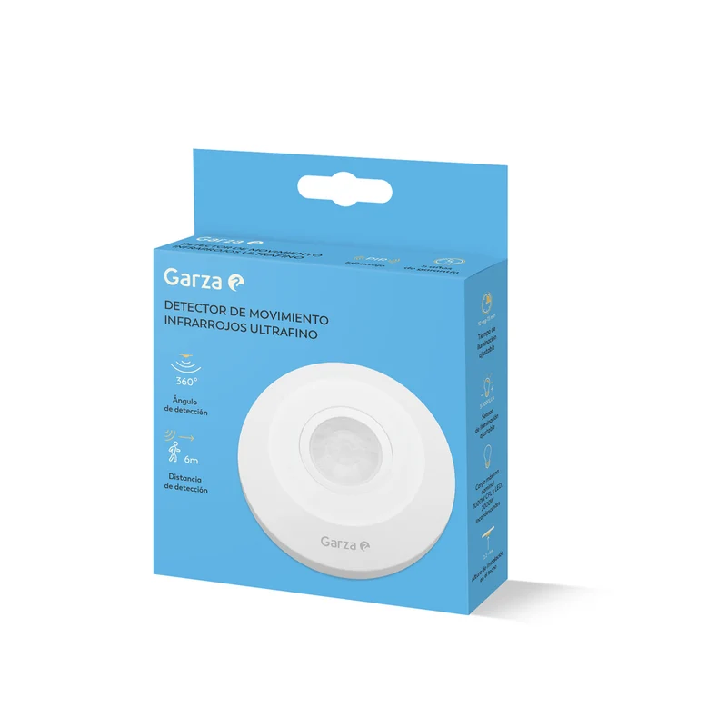 Detector De Movimiento De Techo Slim 360º