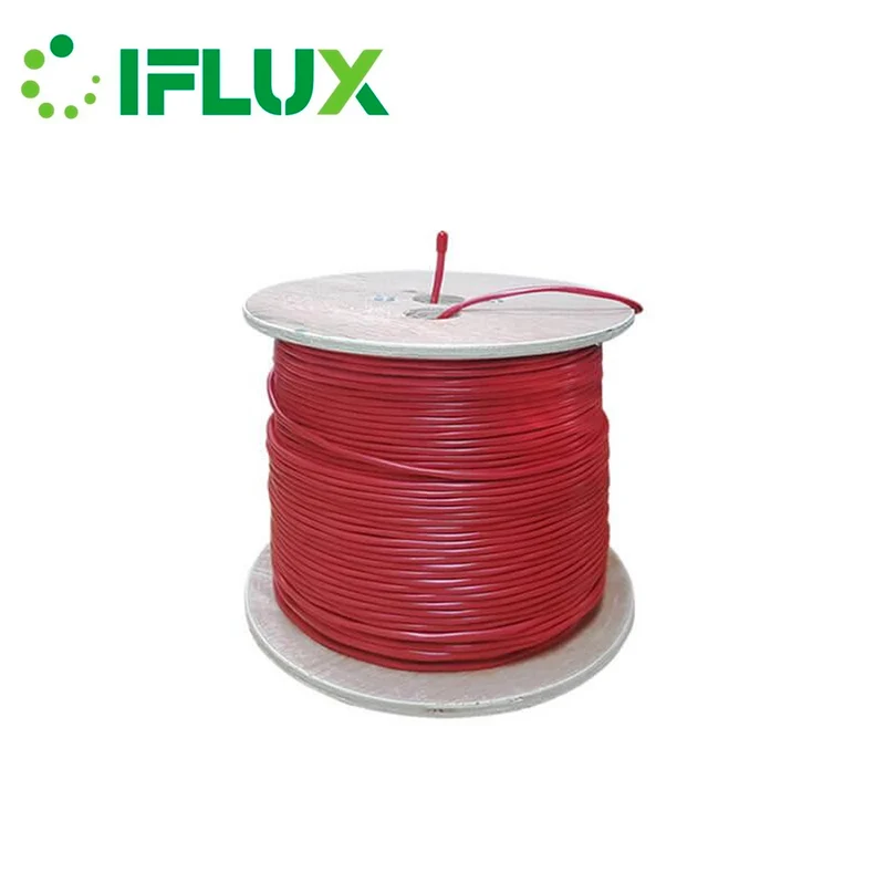 Cable para alarma contra incendio, 16AWG/2 hilos, sin shield, carrucha de 305 metros CAF2X16FPLR Marca: Iflux
