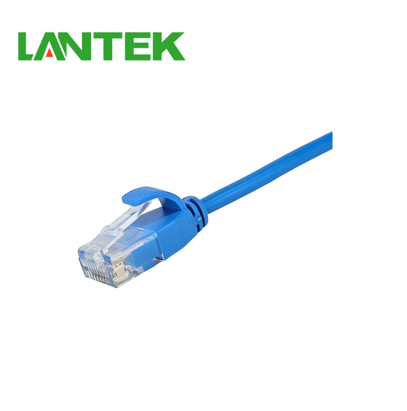 Patch Cord Cat6A Azul (Paq. Unidades) LTK-C6AP14BL Marca: Lantek