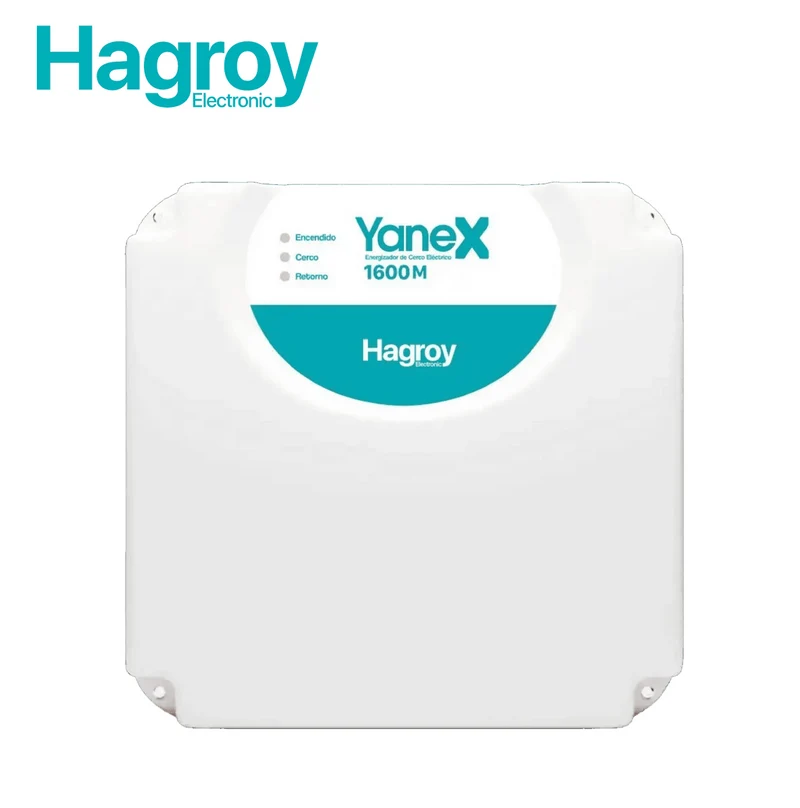 Energizador residencial, cerco eléctrico, 1600m lineales pulsador de 200m YANEX1600 Marca: Hagroy