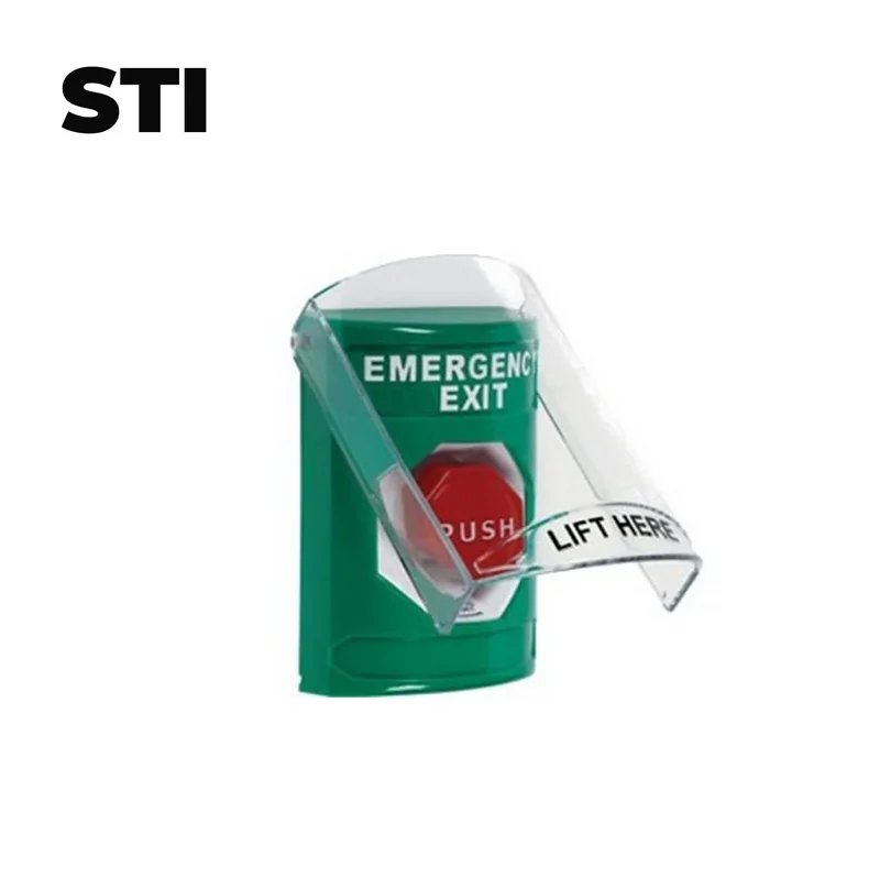 Boton de emergencia verde STI-SS2122EX-ES Marca: STI