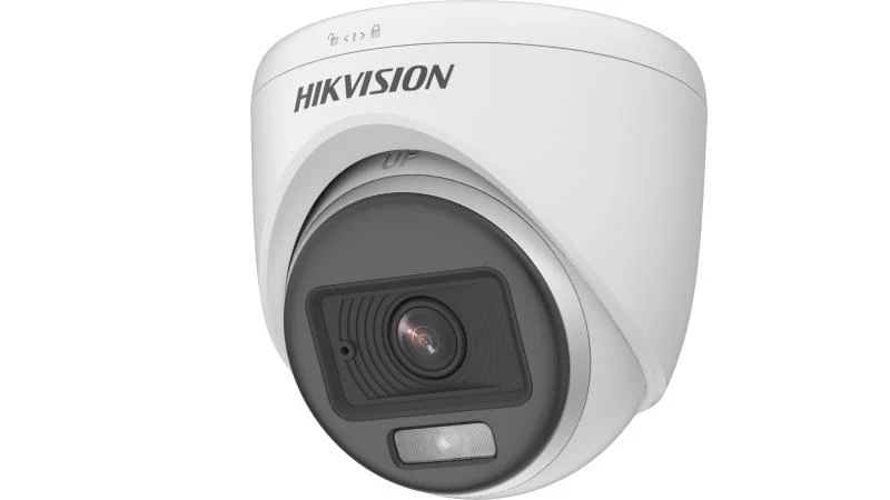 Cámara Turret Hikvision - TurboHD - ColorVu 3k - Lente De 2.8 mm - Luz Blanca Hasta 20 mtr - DS-2CE70KF0T-PFS