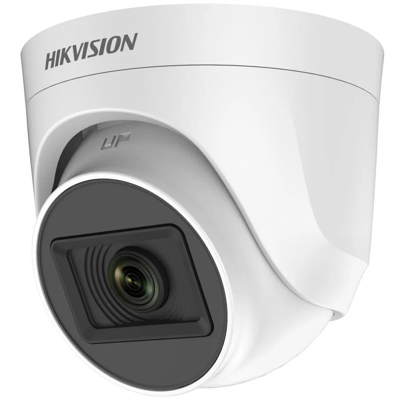 Cámara Eyeball Hikvision - 2.8MM Turbo HD 4K - EXIR 30M - 12VCD - Clr Blanco - DS2CE76U1TITPF