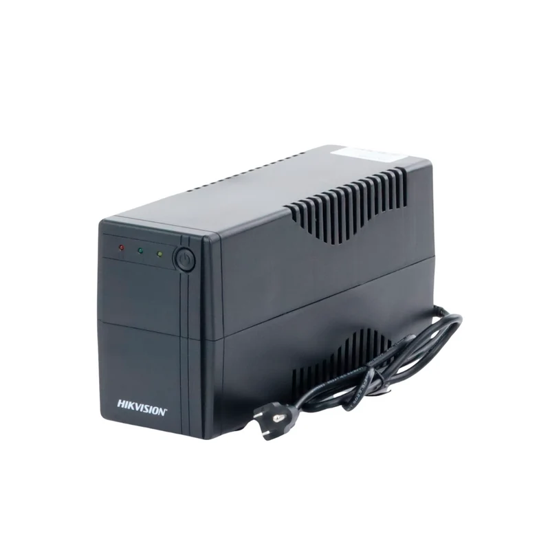 UPS Hikvision - de 1000 VA - 600 W - Protección Contra Sobrecargar y Descargar - Entrada y Salida 120 Vca - DSUPS1000X/US