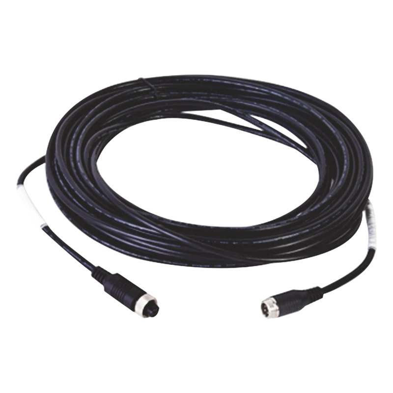 Cámara de Seguridad Hikvision - Cable Extensor de Vídeo y Audio de 14 Metros - Conector Tipo Aviación - Compatible con Cámara Turbo Móvil Hikvision - AE-MC0201-14