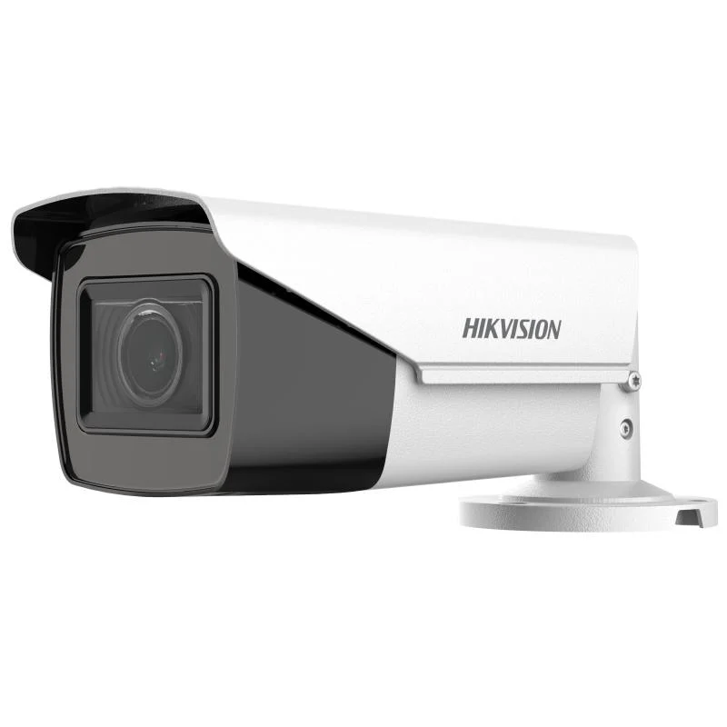 Cámara Bala Hikvision - Turbohd 5 Megapixel - Lente Mot. 2.7 a 13.5 mm - 40 mts IR EXIR - TVI-AHD-CVI-CVBS - DS-2CE19H0T-AIT3ZF(C)