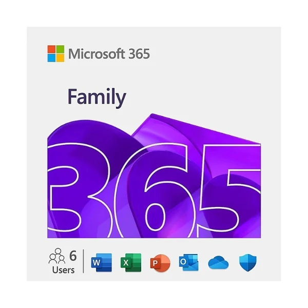 Microsoft 365 Family Subscription (PC/Mac/iPhone/iPad/Android)