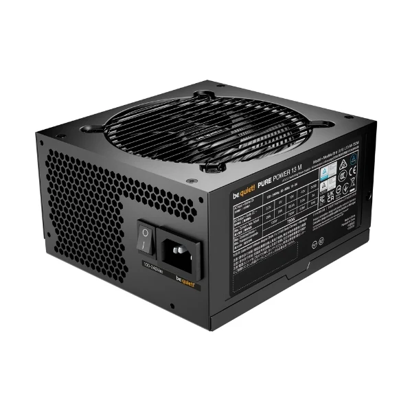 Fuente de Poder be quiet Pure Power 13 M - 750W - 80 PLUS Gold - Modular - ATX