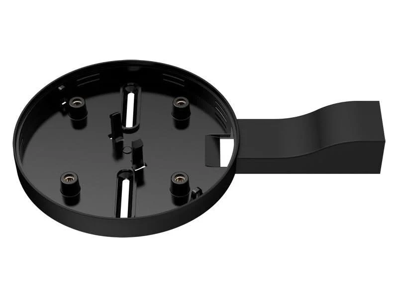 Ajax Systems CableTrunk Negro, accesorio para canaletas de cables para los detectores de incendios FireProtect 2 AC