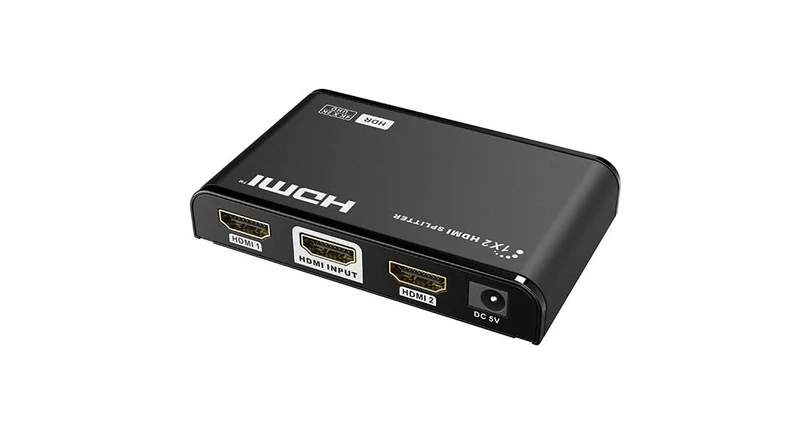 Alarma Total Divisor HDMI de 2 salidas, 4K 60 Hz UHD