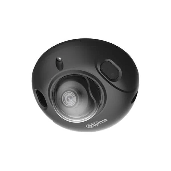 Dahua IPC-HDBW3441F-AS-S2, negra, minicámara de red tipo domo de 4 MP, 2,8 mm