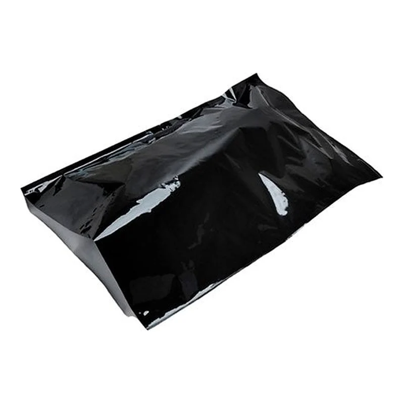 Bolsa Sellable de Almacenamiento Negra – Bolsa Opaca Hermética con Cierre para Conservar Cosecha