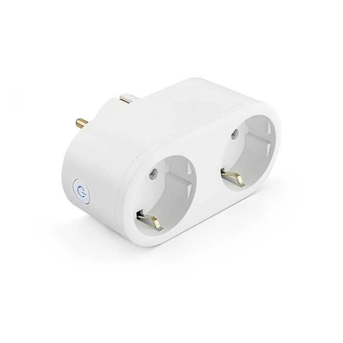 Enchufe Smart Home Wi-Fi Caliber con 2 salidas
